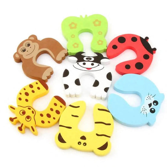 7Pcs/Lot Cute Animal Door Stopper Baby Safety Set