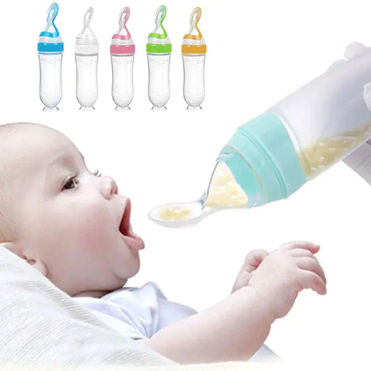 90ML Safe Newborn Baby Feeding Bottle Toddler